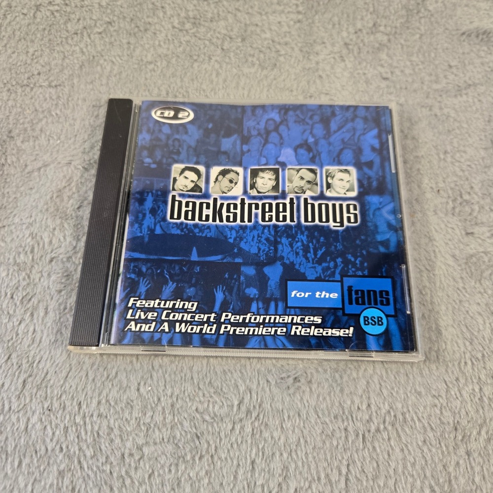Backstreet Boys For The Fans CD 2 Live Performances 2000 Burger King Exclusive